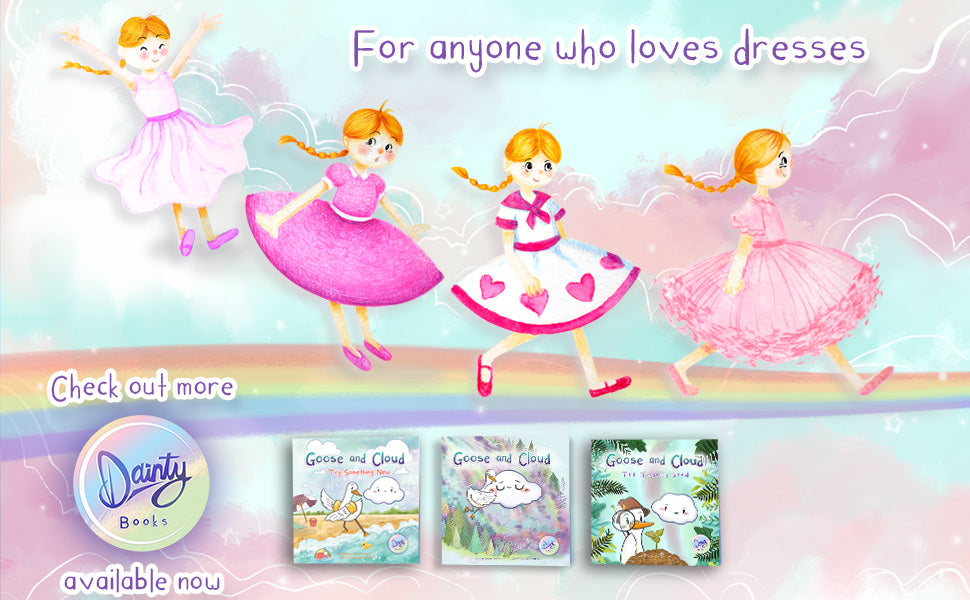 Discover more Dainty Books picture books, featuring the Goose and Cloud series