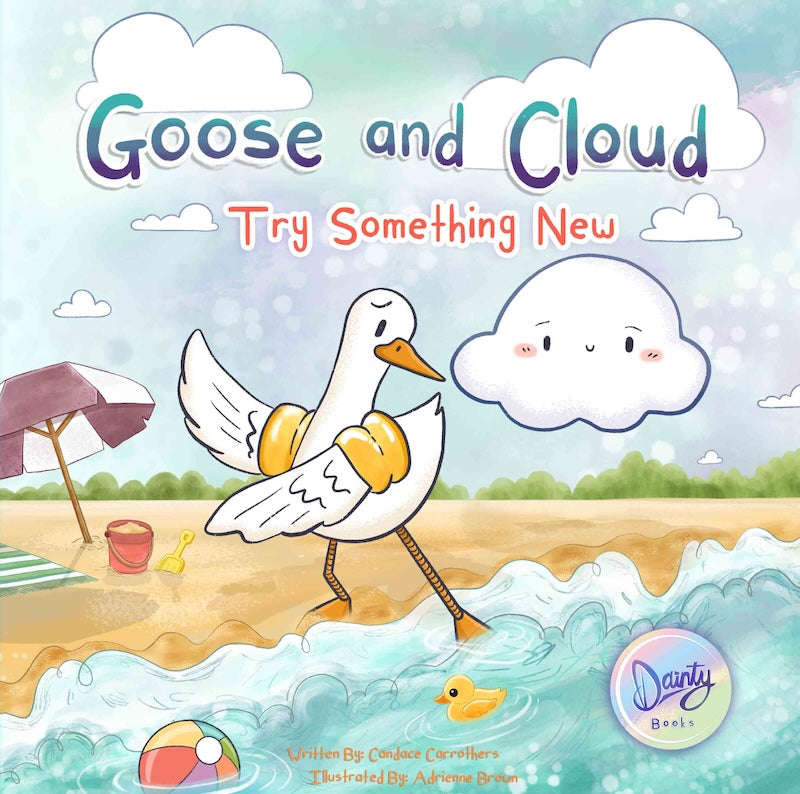 Goose and Cloud picture book cover, the third in the series