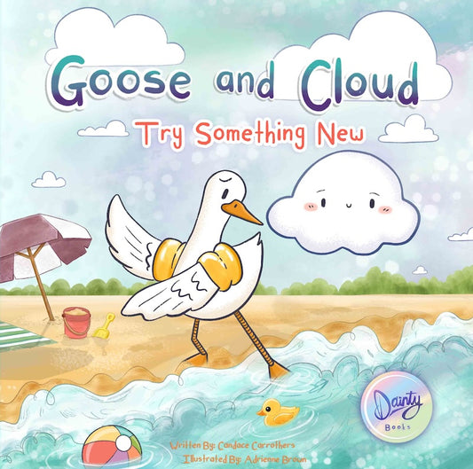 Goose and Cloud picture book cover, the third in the series