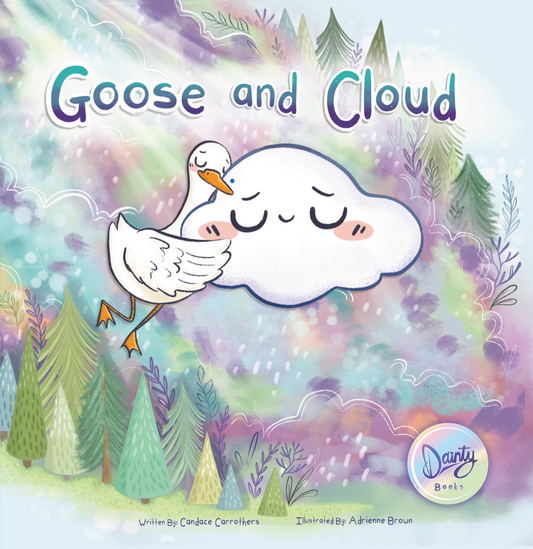 oose and Cloud picture book cover, the first in the series