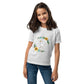 Goose and Cloud children's t-shirt in gray