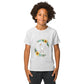 Goose and Cloud children's t-shirt in gray