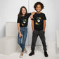 Goose and Cloud children's t-shirt in black