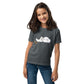Goose and Cloud children's t-shirt in gray