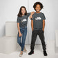 Goose and Cloud children's t-shirt in gray