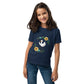 Goose and Cloud children's t-shirt in navy