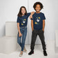 Goose and Cloud children's t-shirt in navy