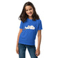 Goose and Cloud children's t-shirt in blue