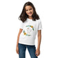 Goose and Cloud children's t-shirt in white